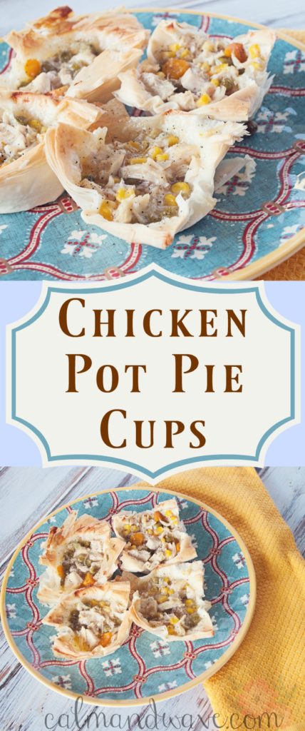 Chicken pot pie cups. Best chicken pot pie recipe.