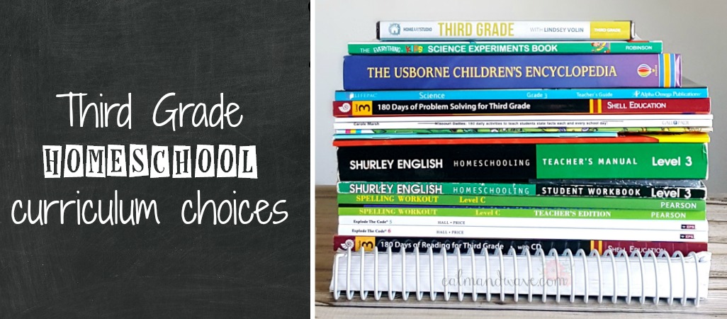 Third Grade Homeschool Curriculum Choices | 2017-2018 | Math, Language Arts, Reading, Writing, Science, Social Studies, Logic