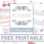 Planner 2018 | Free Printable Calander | Meal Planner | Save Money ...