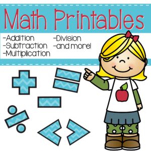 Math Printables