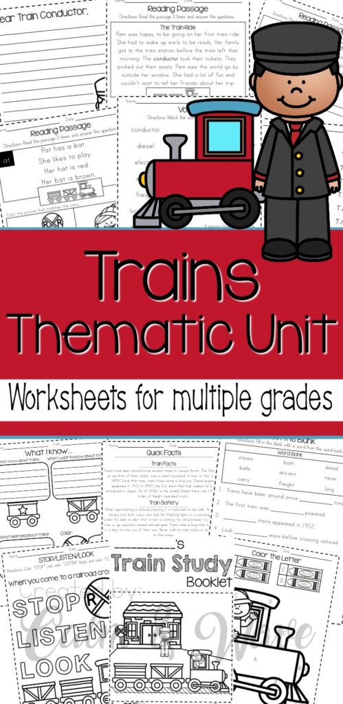 train study booklet calmandwave printable pinterest unit study thematic printable worksheets