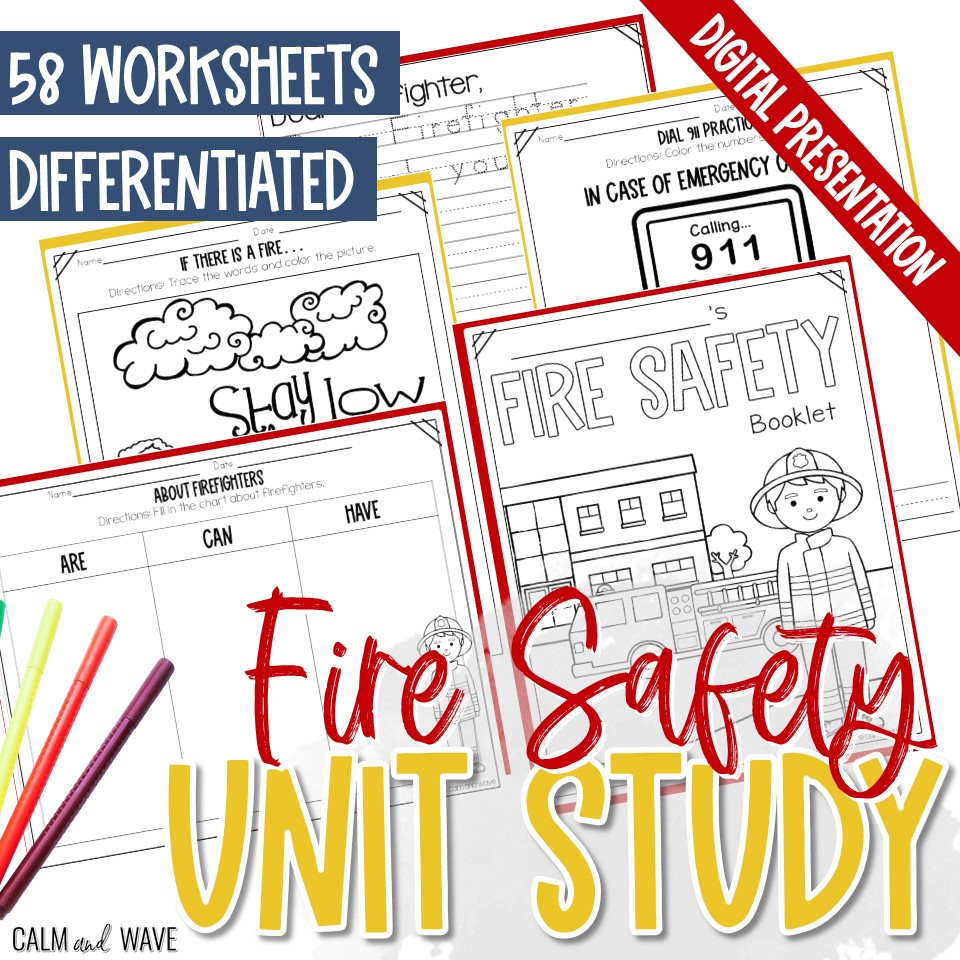 Fire Safety Thematic Unit Study