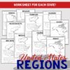 United States Regions Worksheets And Printables 