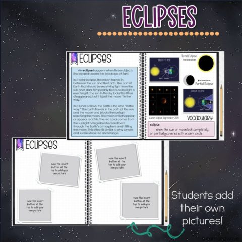 Space Unit Study Homeschool - Calm & Wave