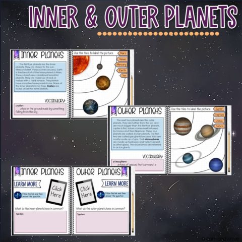 Space Unit Study Homeschool - Calm & Wave