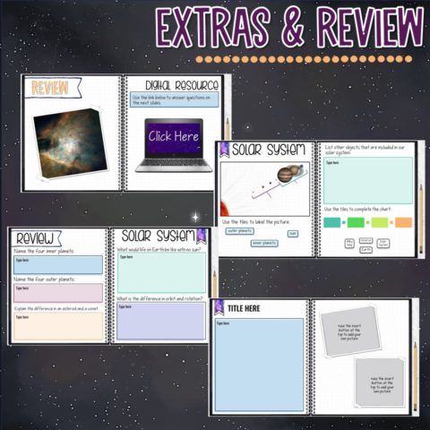 Space Unit Study Homeschool - Calm & Wave