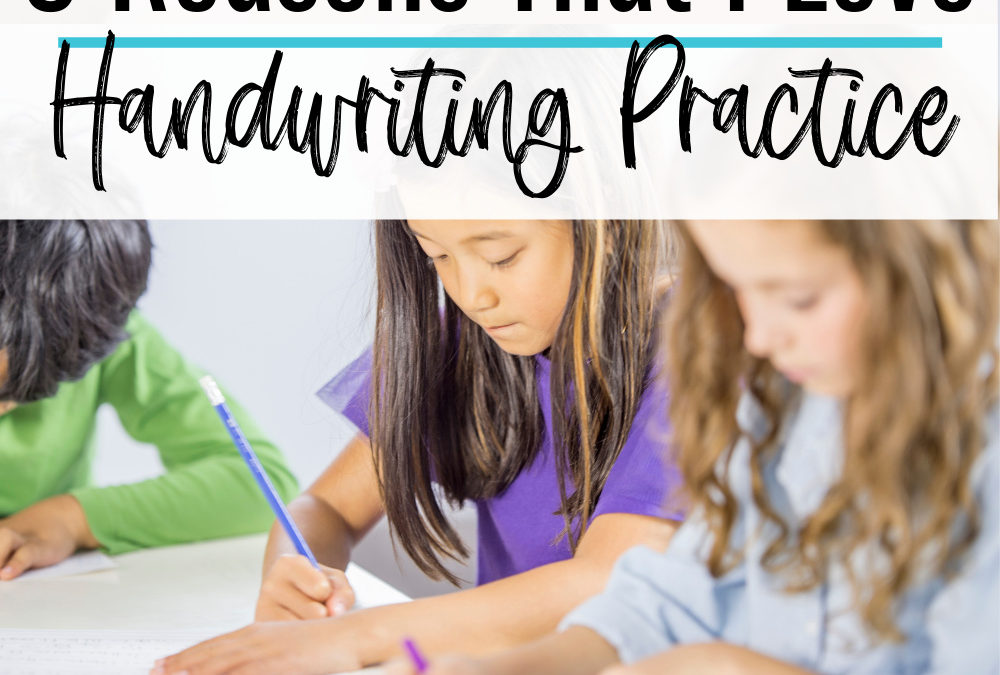 3 Reasons I Love Handwriting Practice Worksheets For Our Homeschool