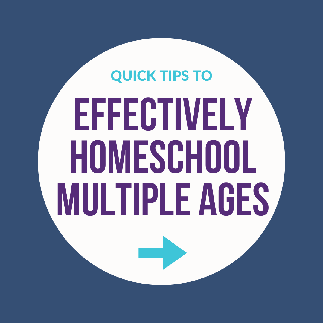 4 Tips on How to Effectively Homeschool Multiple Ages