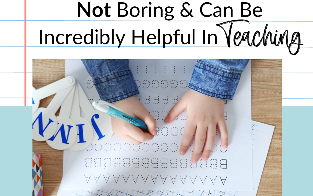 Why Worksheets Are Not Boring And Can Be Incredibly Helpful In Teaching